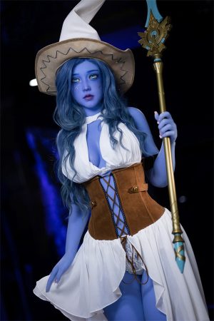 Elf Witch Sex Doll Dreamy Blue Skin Comes Reality